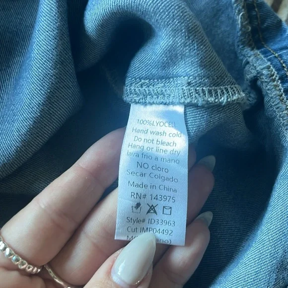 Jean Summer Dress - Picture 8 of 9